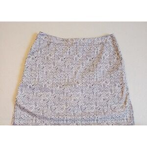 Coral Bay Womens Golf Skort Black White Size‎ 12 Cruise Beach Summer